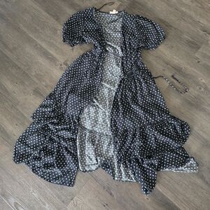 Polka Dot Maxi Dress